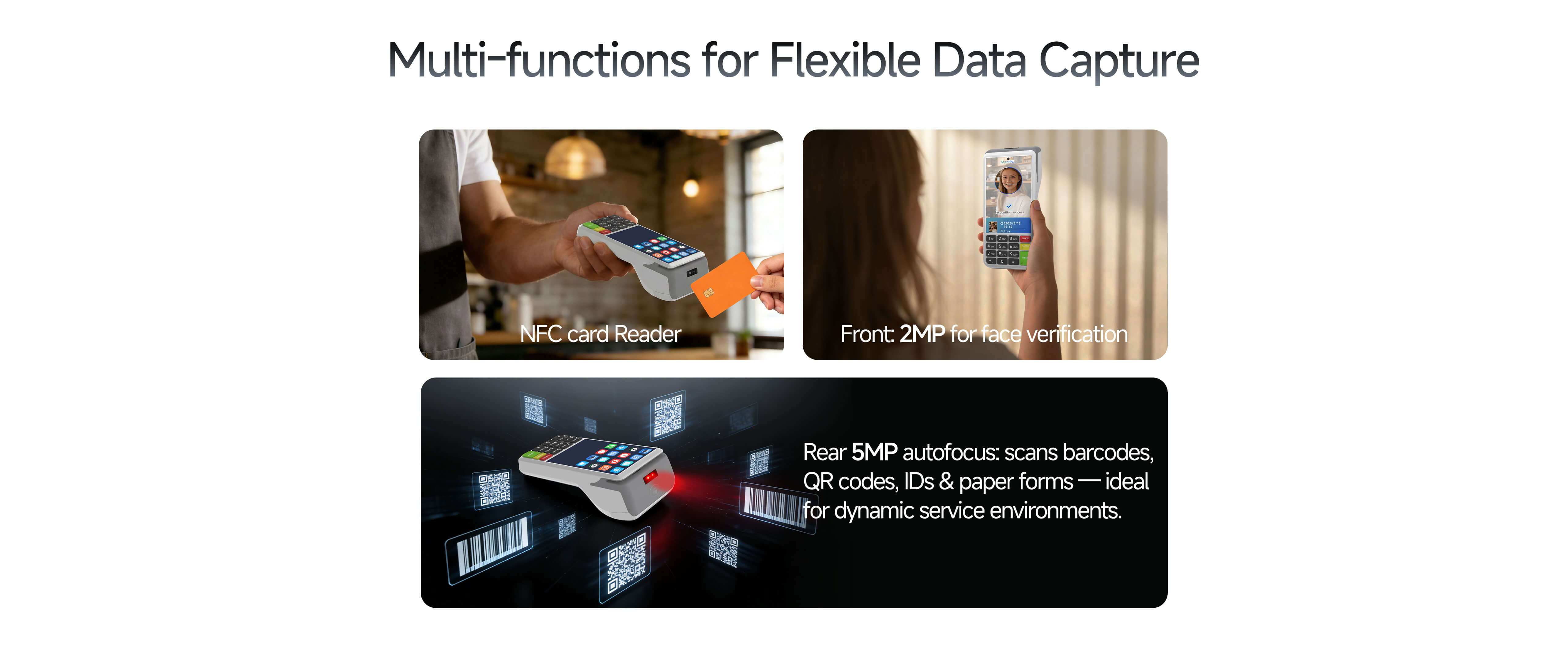 SUNTEK Smart POS with keyboard SM4 