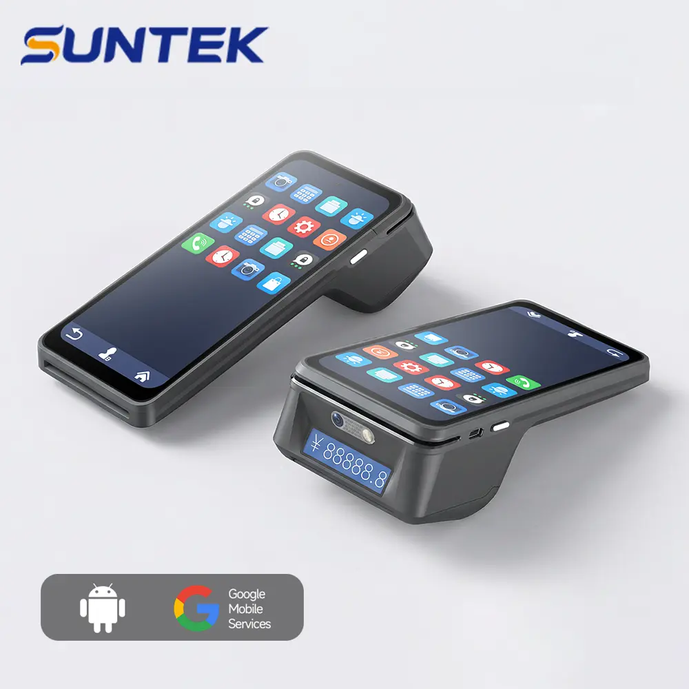 SUNTEK Smart Mobile POS SM1, a next-generation Mobile POS terminal that redefines what a handheld payment solution can do. The SM1 isn’t just a device; it’s a robust workstation designed to be the heart of your mobile business.