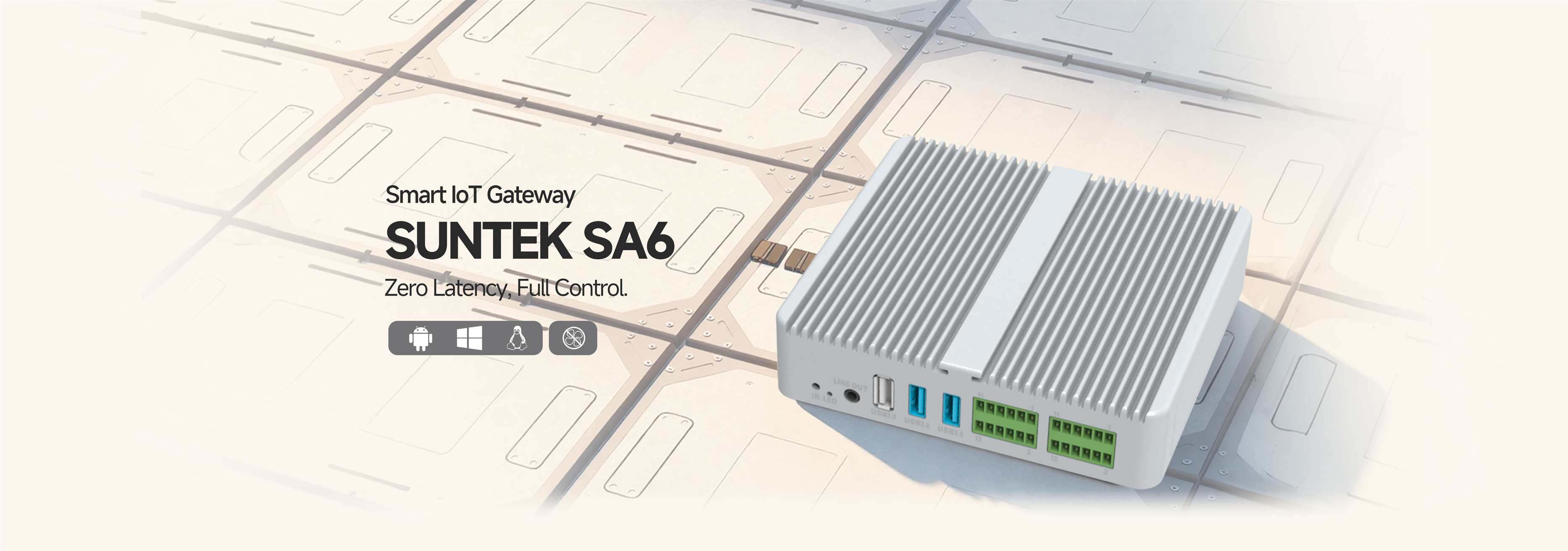 SUNTEK Smart IoT Gateway SA6
