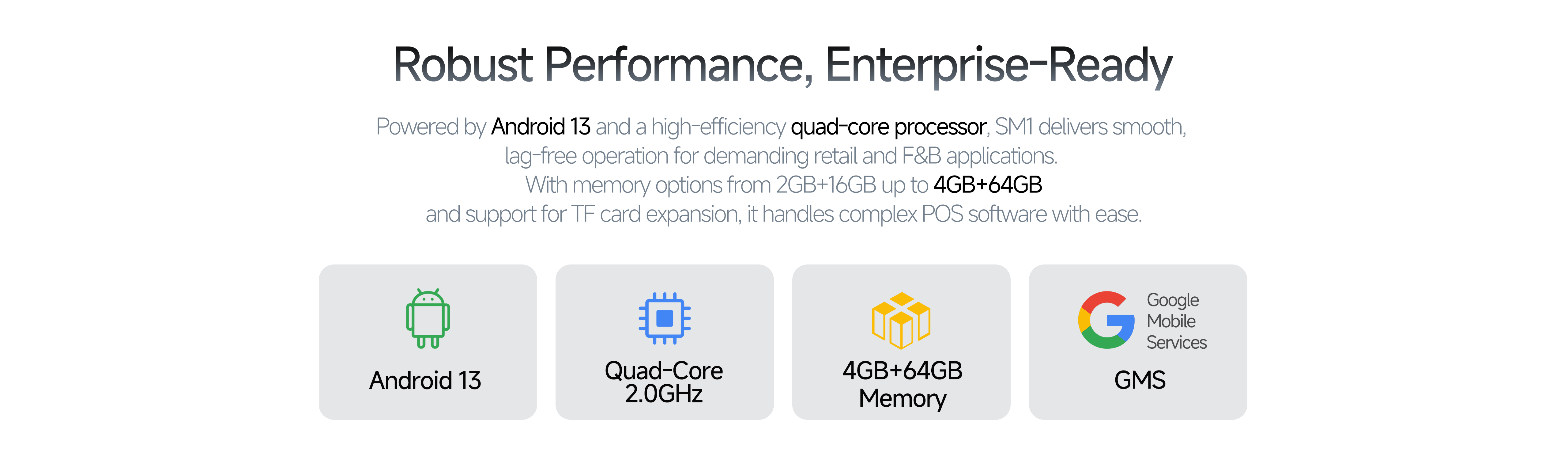 SUNTEK SM1 Handheld POS Terminal