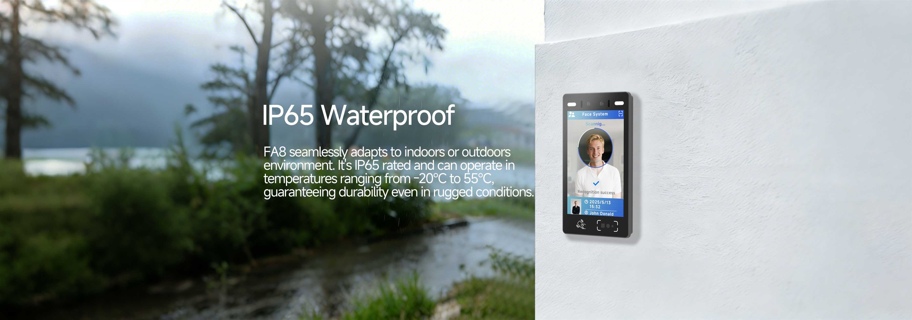 SUNTEK Face Recognition Terminal FA8