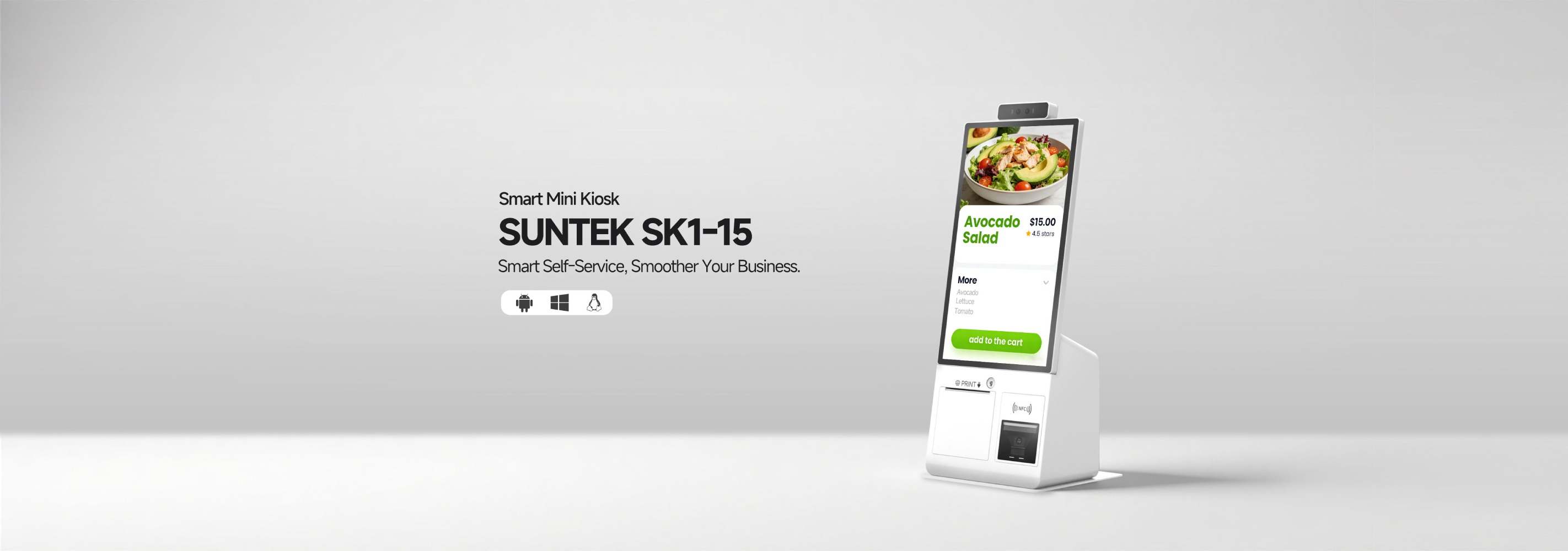 SUNTEK Self Service Kiosk SK1-15