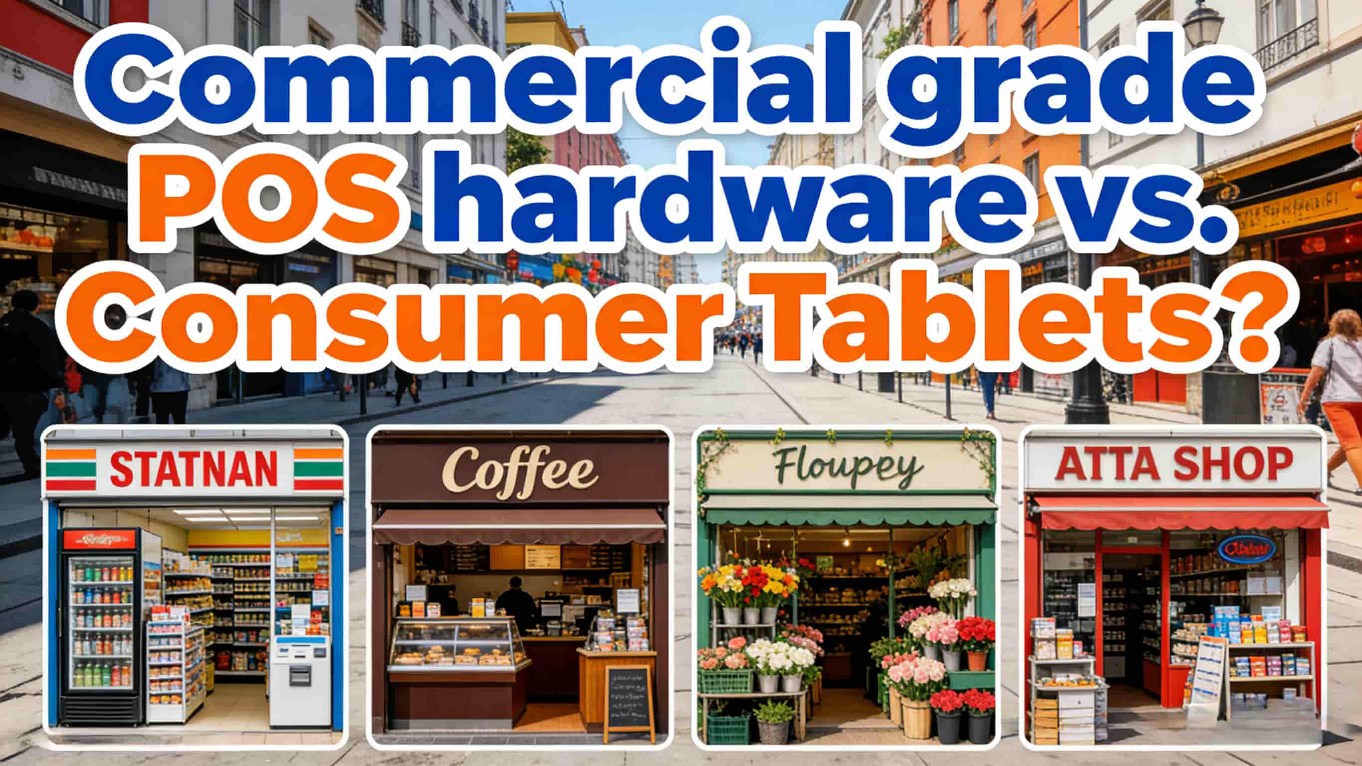 Commerical grade POS hardware