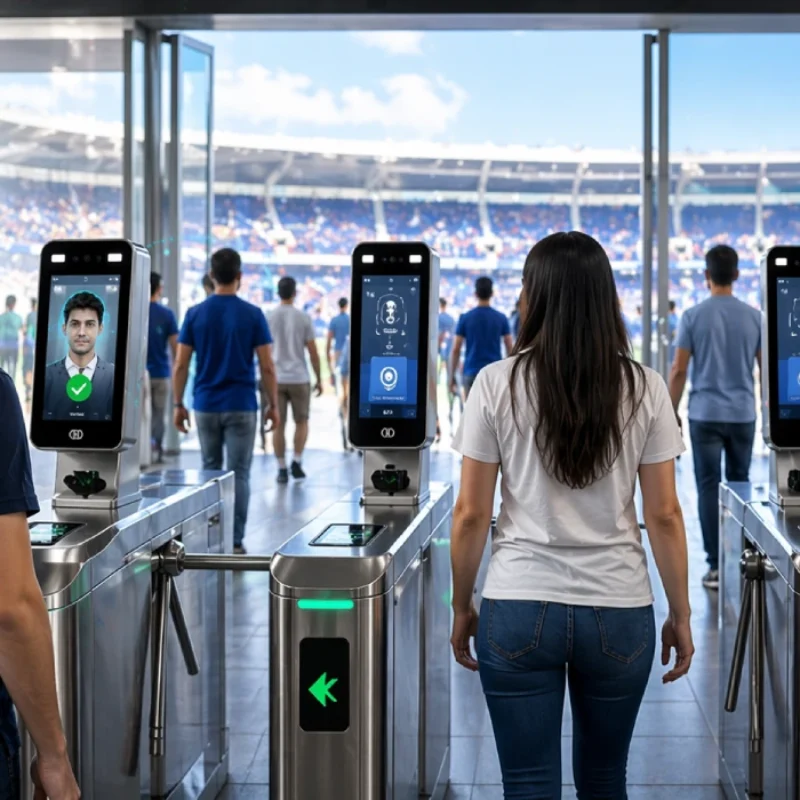 Facial Recognition in Stadium Entry Systems: Hardware Defines Throughput, AI Enhances Efficiency