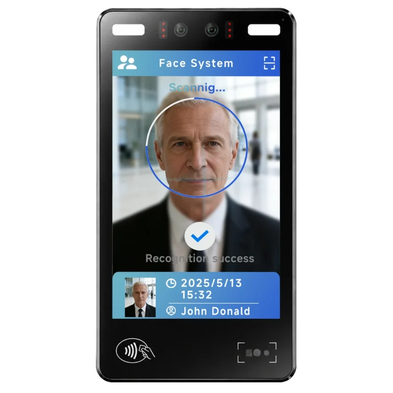 FA10 10.1-Inch AI Facial Recognition Terminal for Smart Access