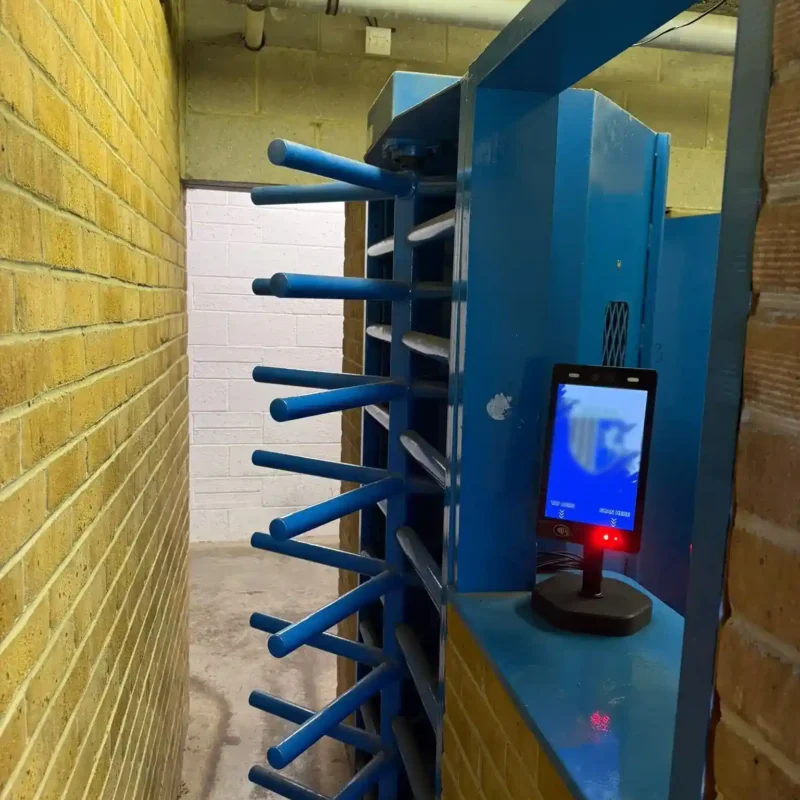 SUNTEK FA8 Facial Recognition Terminal: Successful Ticket Verification Case at a UK Football Club