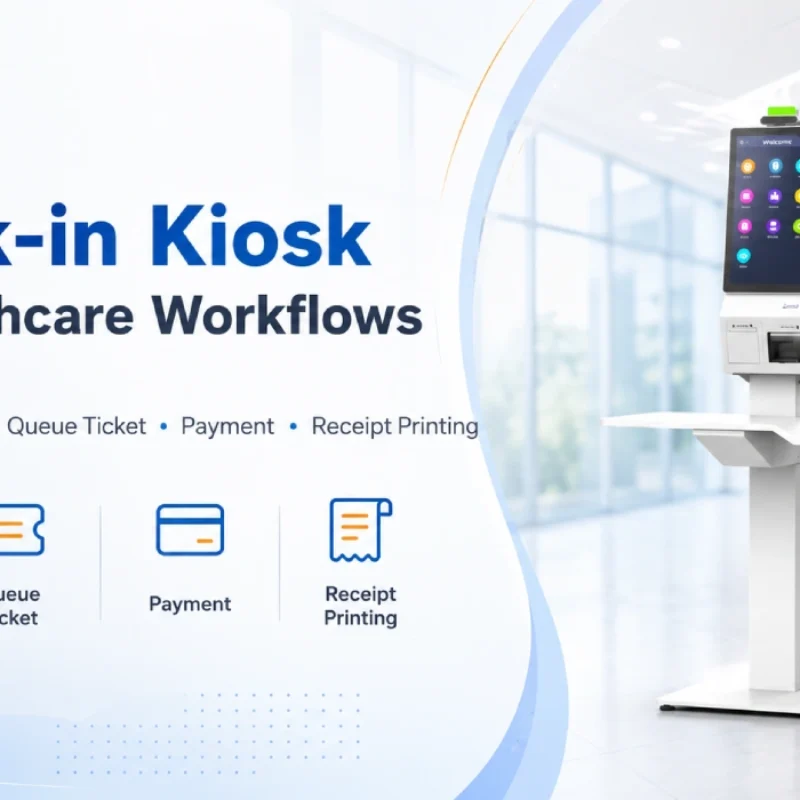 Check-in Kiosk for Healthcare Self-Service Registration
