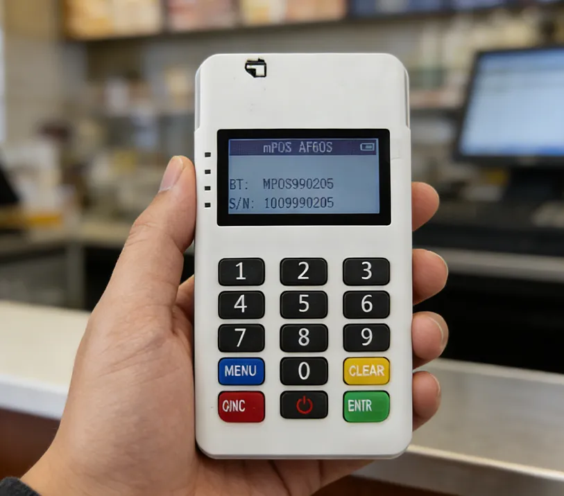 enter payment amount on SUNTEK cloud sound box PV2 device