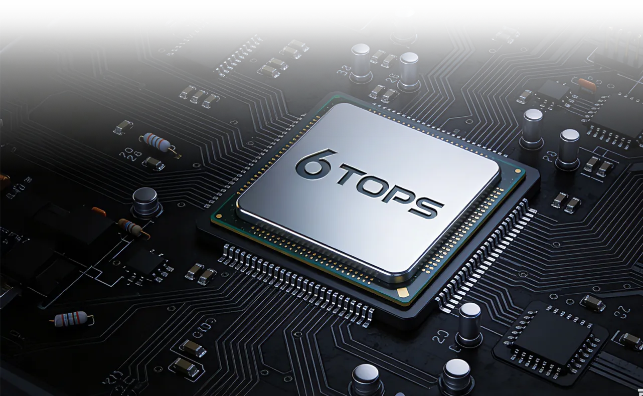 6 TOPS NPU processor of SUNTEK FA8 facial recognition device