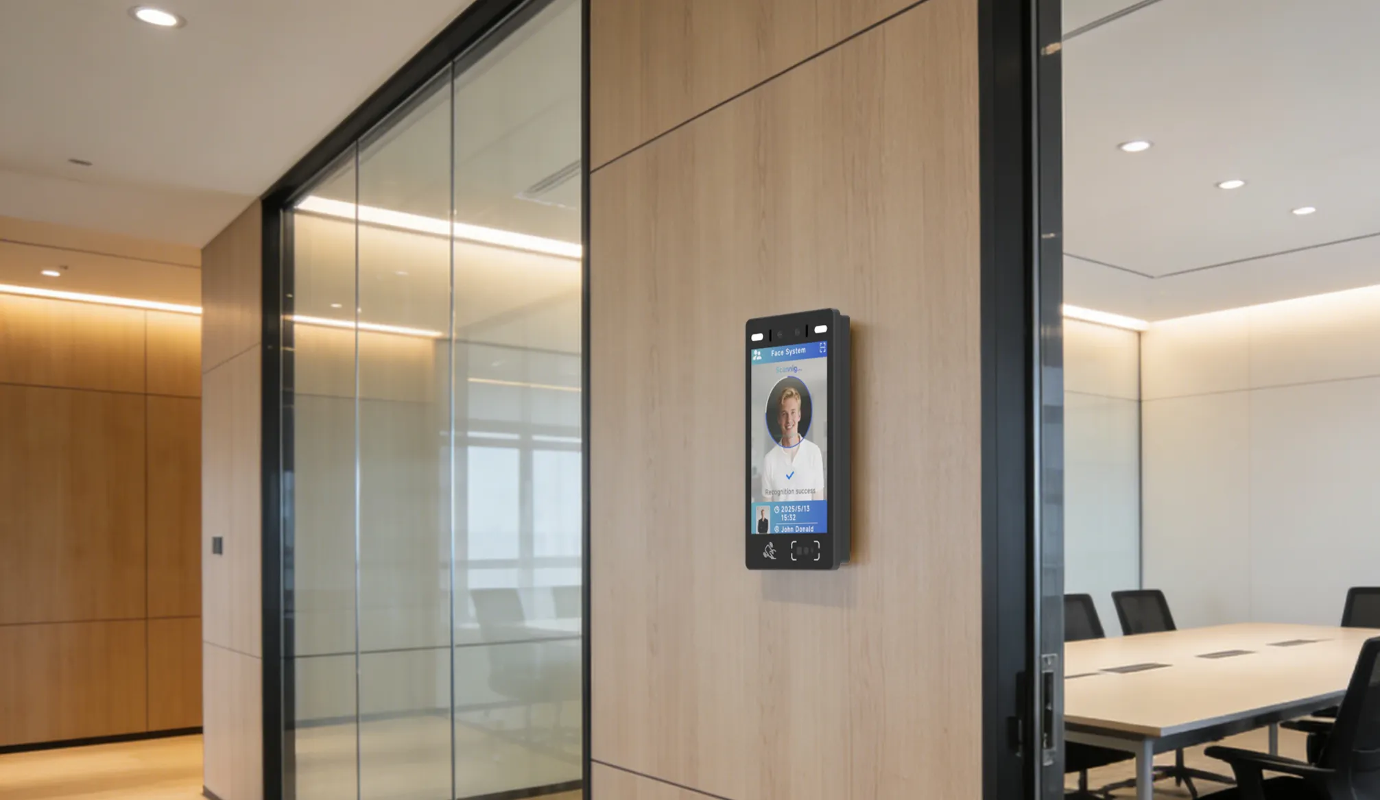 SUNTEK FA8 for corporate office visitor identity verification