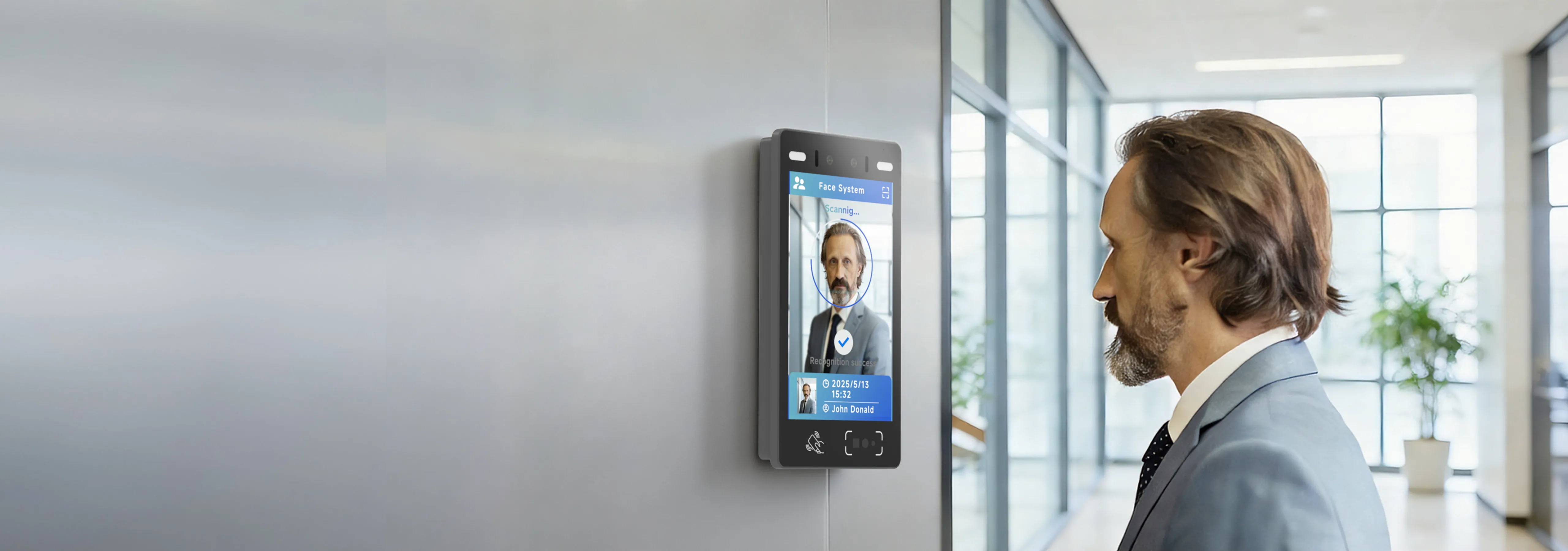 Secure Facial Recognition Terminal FA8