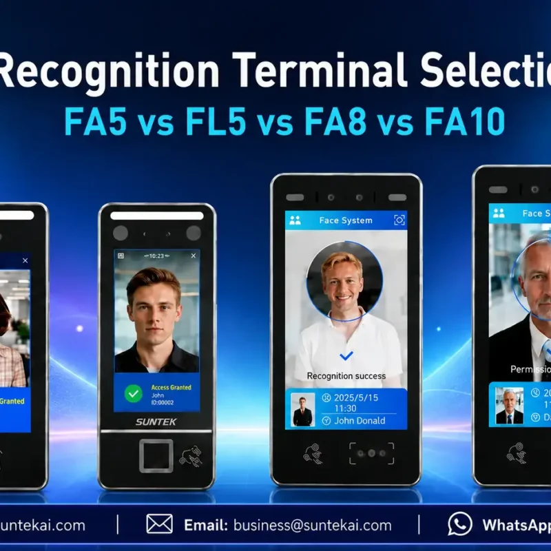 Facial Recognition Terminal Selection Guide: FA5 vs FL5 vs FA8 vs FA10