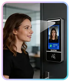 SUNTEK FL5 Linux Face Recognition Terminal using face recognition for secure indoor access control