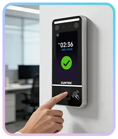 SUNTEK FL5 Linux Face Recognition Terminal with fingerprint recognition for secure access control