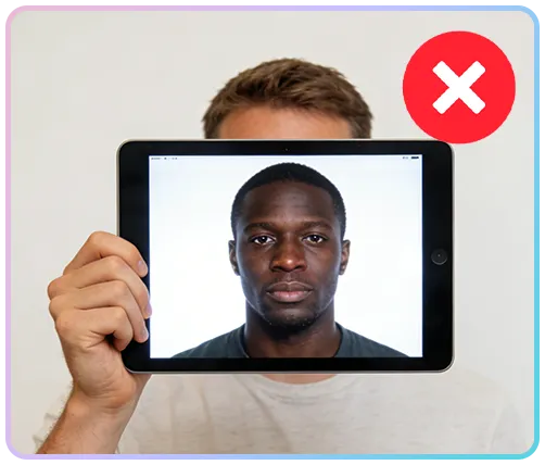 SUNTEK FL5 Linux Face Recognition Terminal preventing video spoofing attacks with liveness detection technology