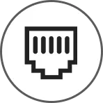 TCP IP network connection supported by SUNTEK FL5 Linux Face Recognition Terminal