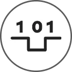 Wiegand 26 34 interface supported by SUNTEK FL5 for access control integration