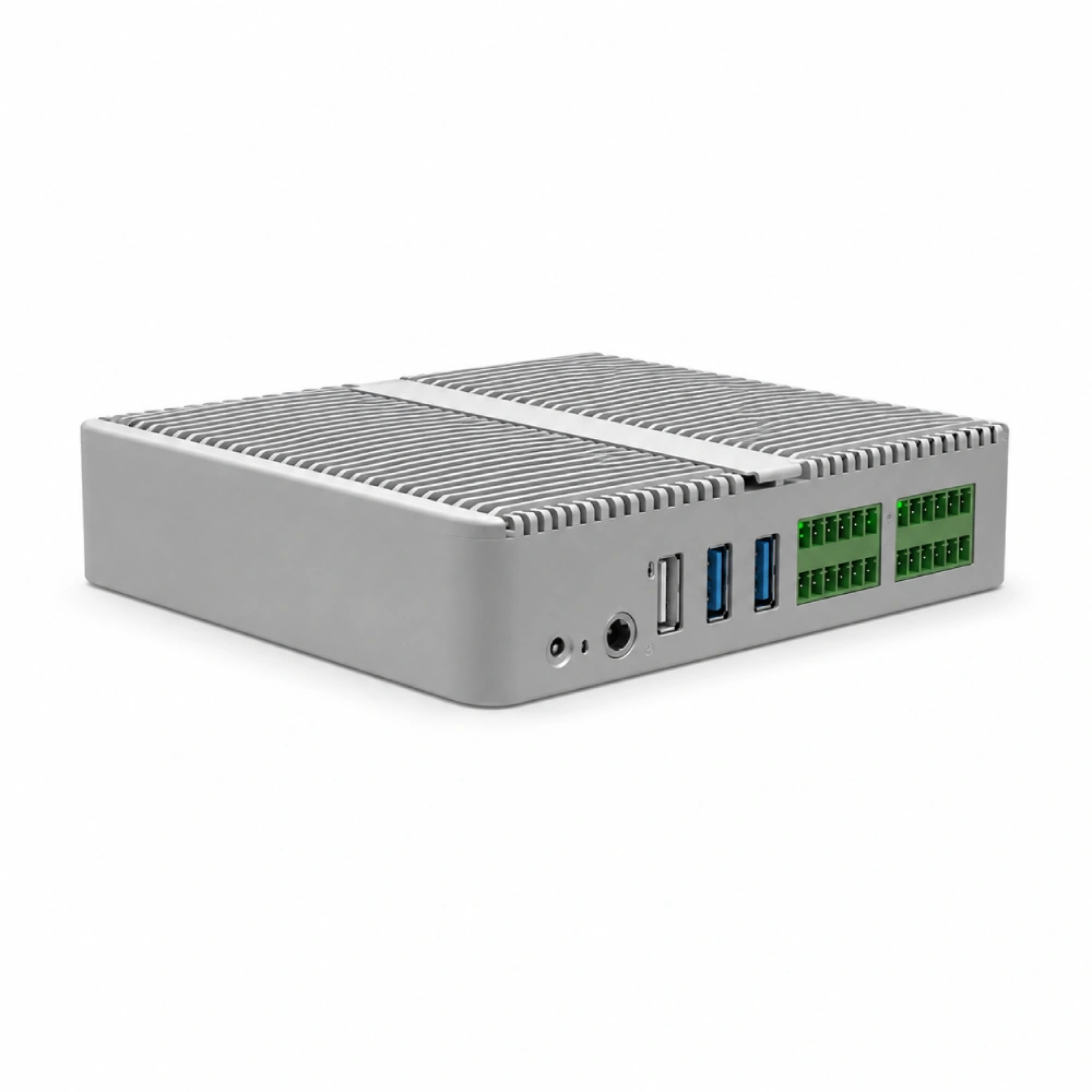 SUNTEK SA7 edge AI Box connected with KDS for project-based restaurant system deployment