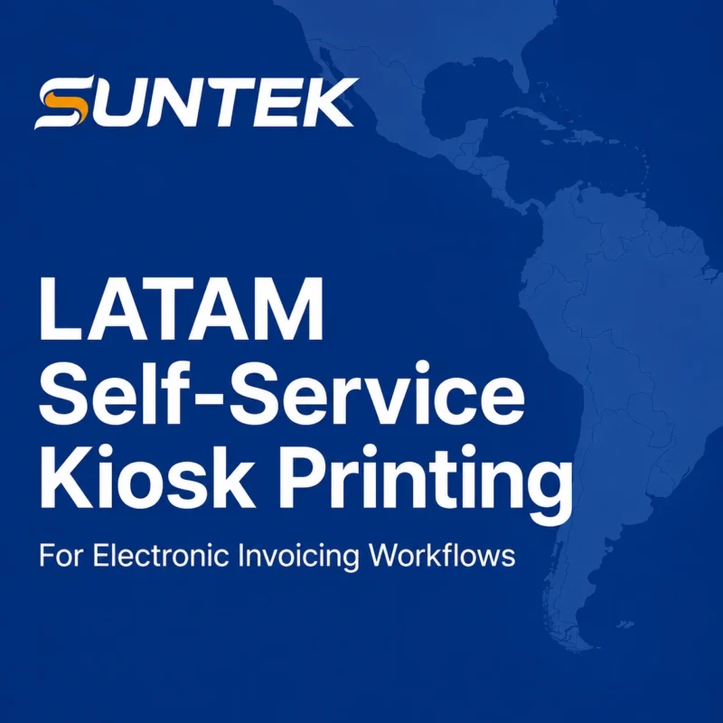 What Printing Capabilities Do Self-Service Kiosks Need for Electronic Invoicing in Latin America?