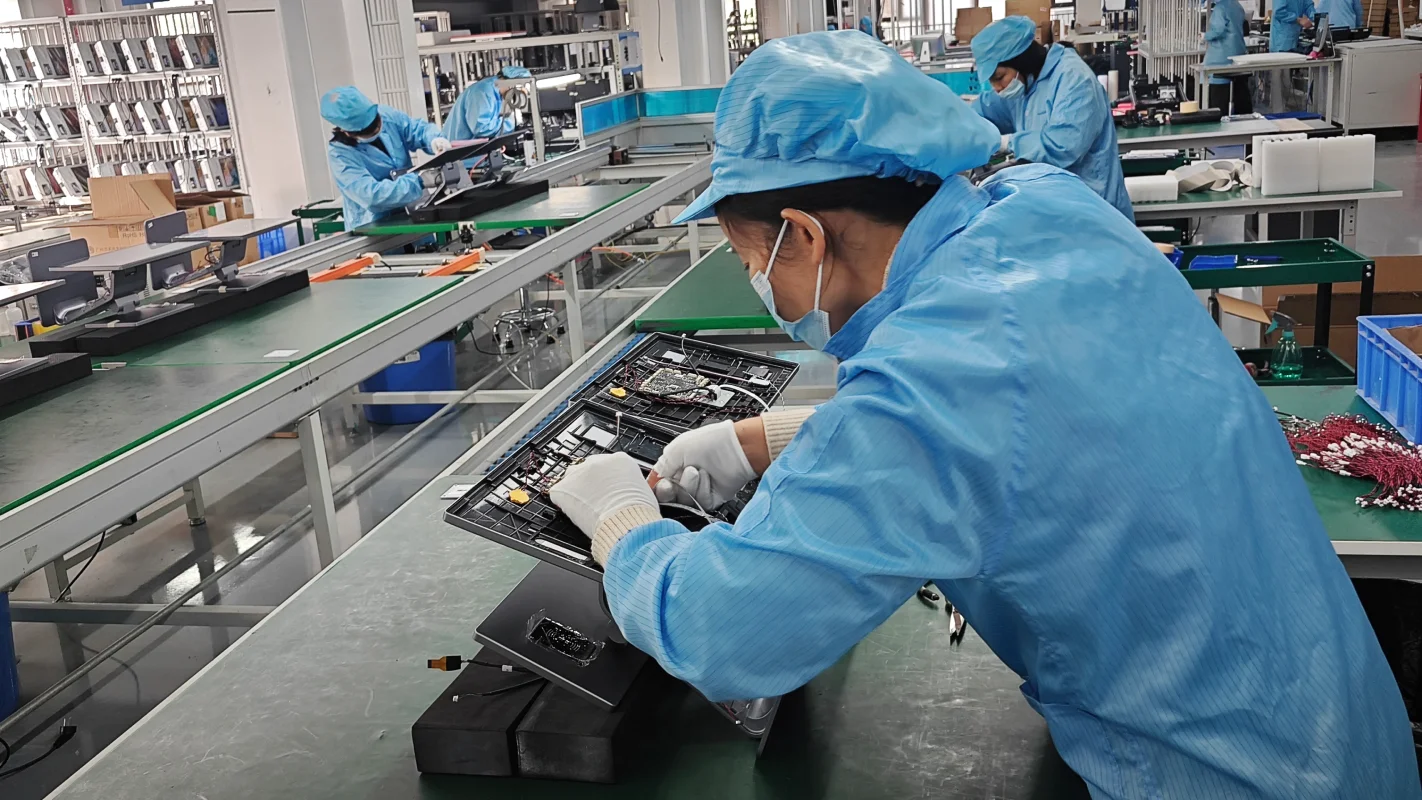 SUNTEK smart terminal production assembly process