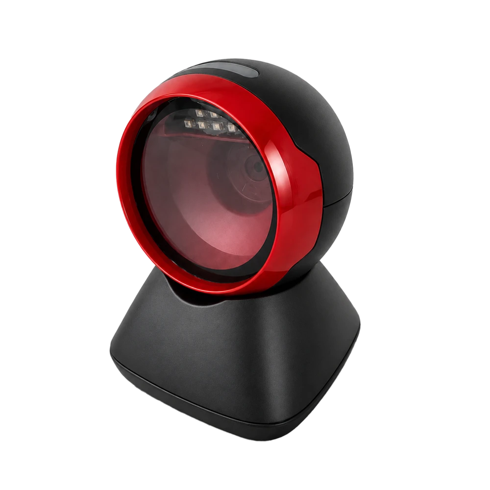 SUNTEK R11 desktop barcode scanner for hands-free POS checkout scanning