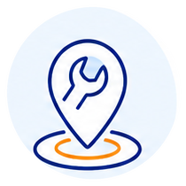 Local service coordination icon for SUNTEK smart terminal project support