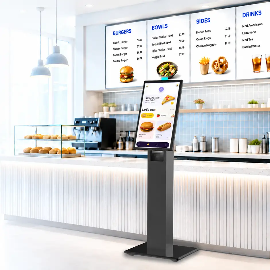 Restaurant Self-Ordering Kiosk Hardware Solution