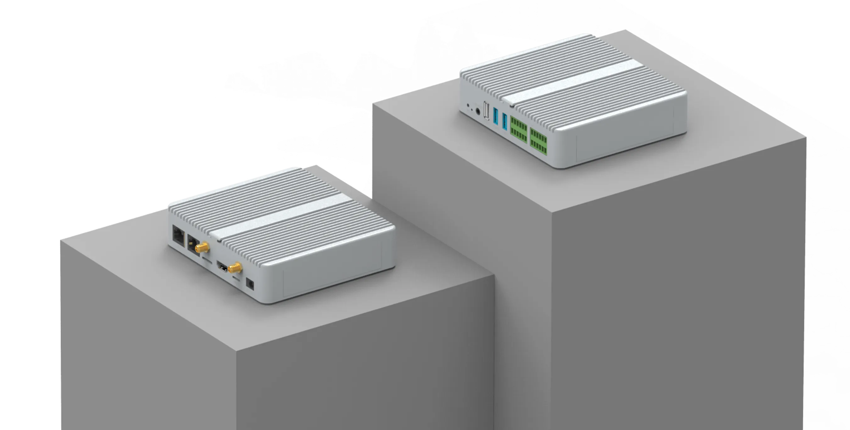 SUNTEK SA8 industrial mini PC with multiple IO ports for edge AI and embedded applications