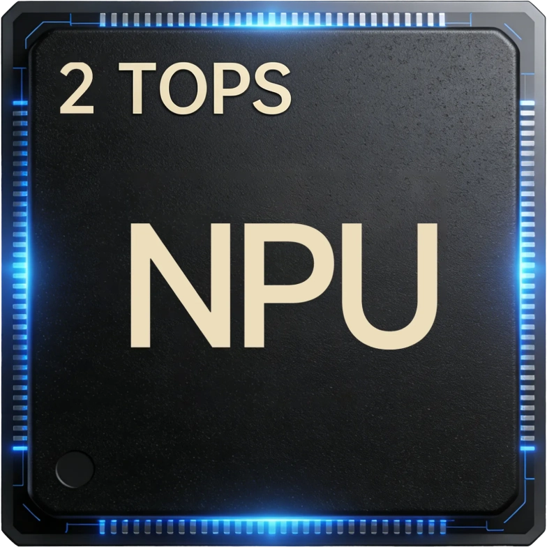 SUNTEK SA8 mini PC NPU 2 TOPS performance for entry-level edge AI computing