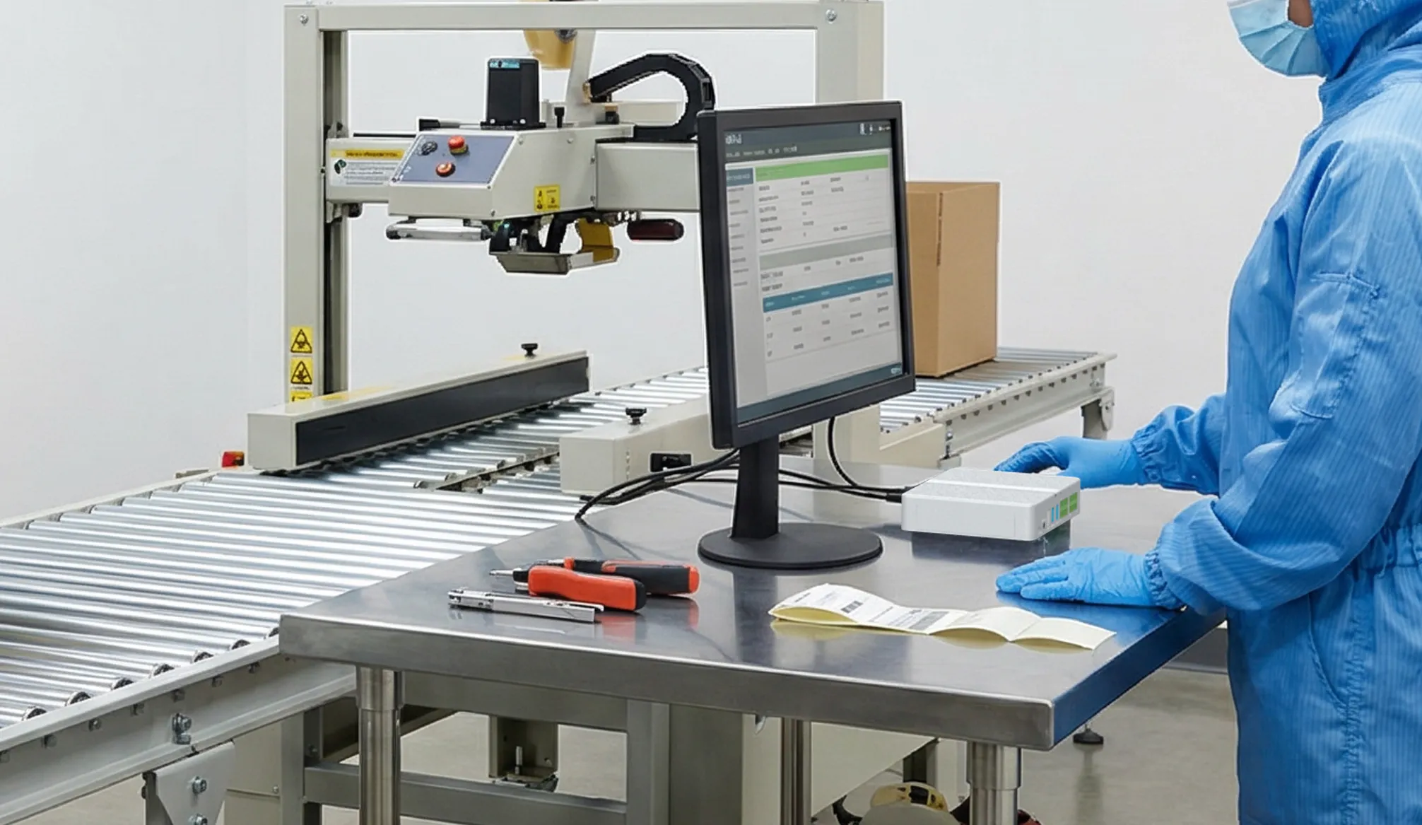 SUNTEK SA8 mini PC for industrial automation and visual defect detection on production lines