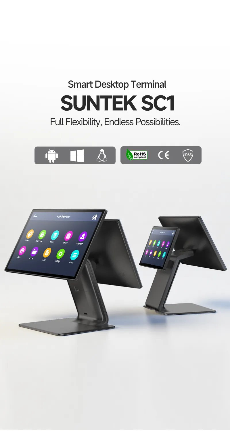 SUNTEK-SC1-Desktop POS-GMS SoftPOS- Mobile Display Banner - Contact Us