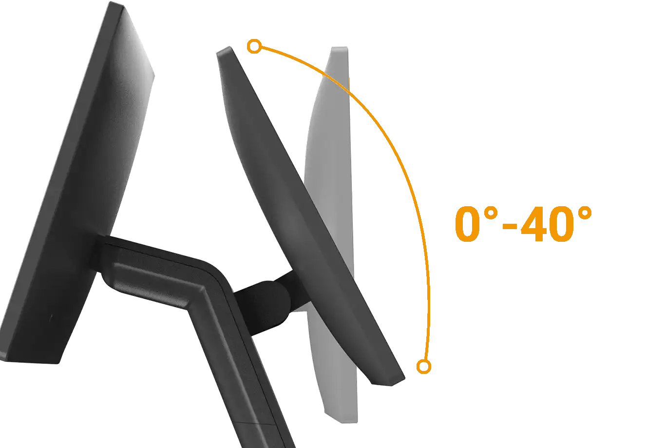 Customer display tilt