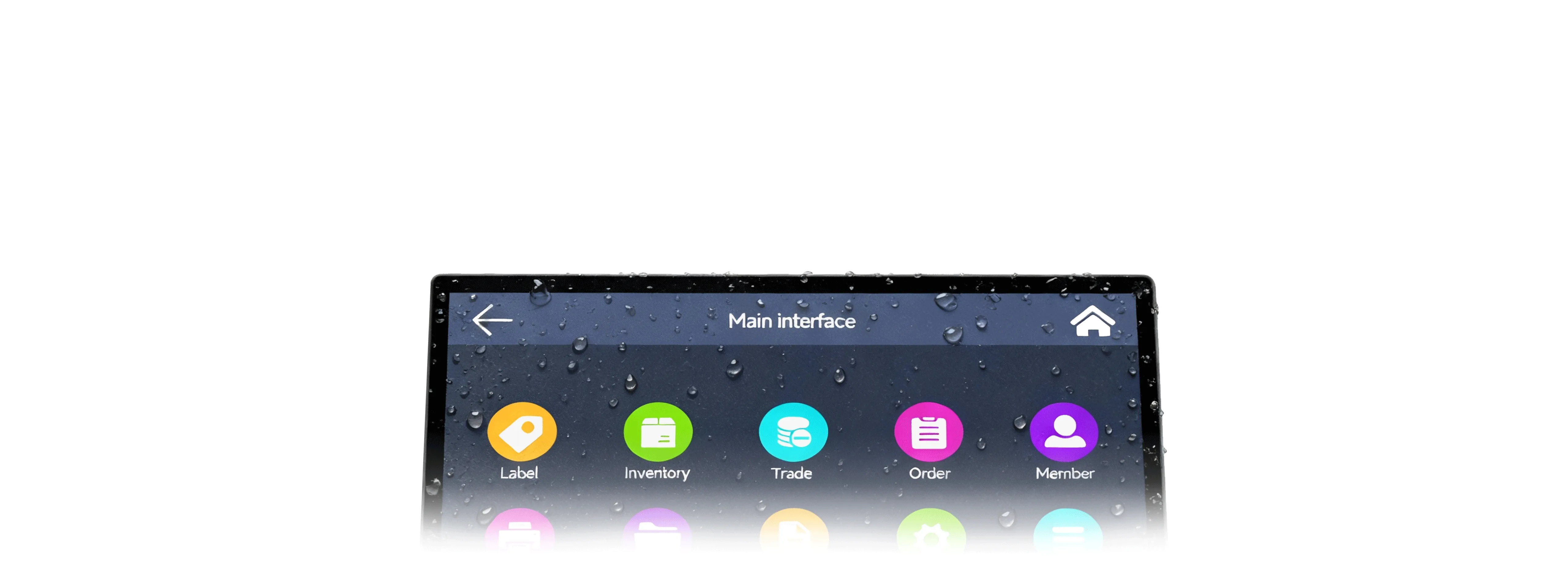 IP65 Waterproof Display