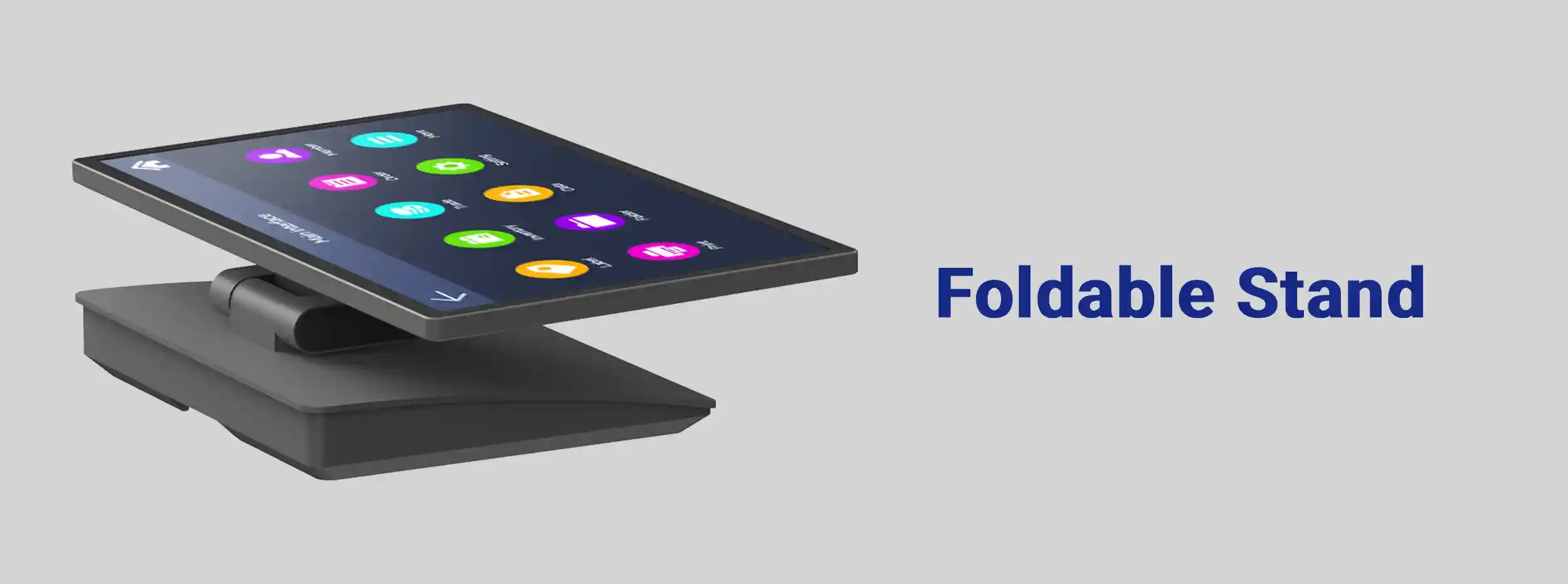 SC2 POS Foldable Stand 340 degree adjustment