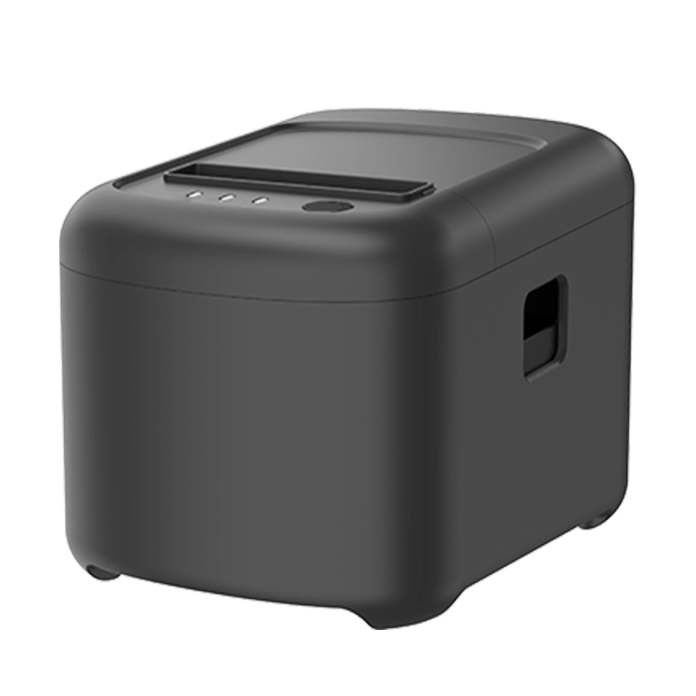 SUNTEK SCP-81 4G cloud printer side view with compact countertop design for store deployment
