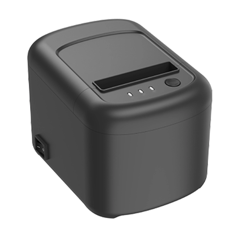 SUNTEK SCP-81 cloud printer angled view for restaurant counters, takeaway desks, and retail stores