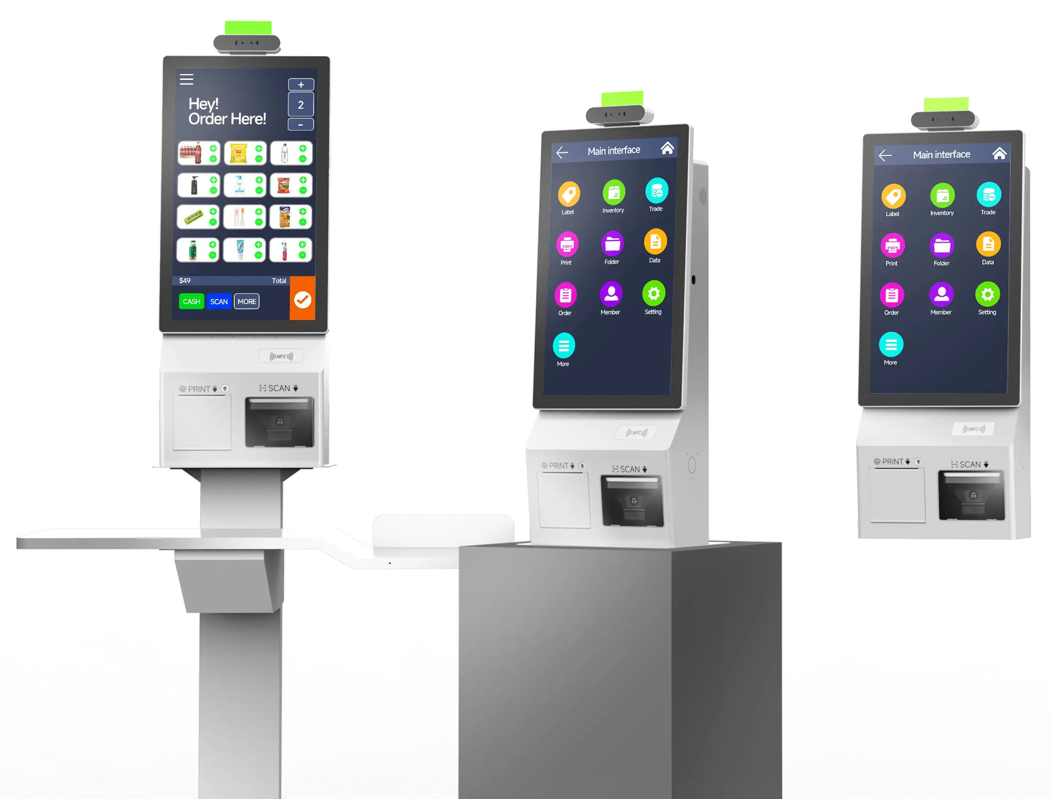 SUNTEK-SK5-Self Service Kiosk-Large Screen Floor Standing-High-end retail and hospitality terminal-Wholesale quote