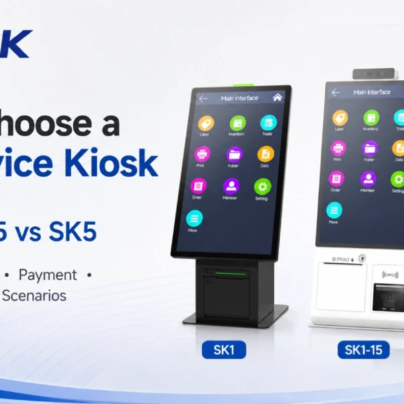 How to Choose a Self-Service Kiosk: SK1 vs SK1-15 vs SK5