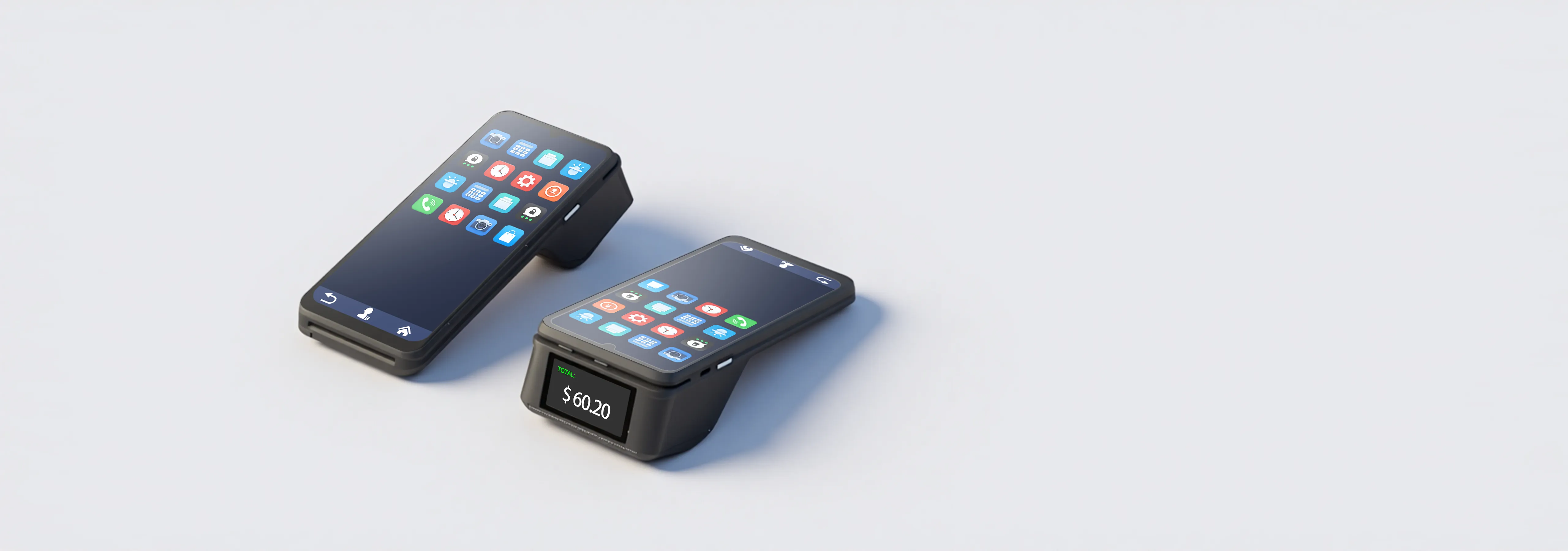 SUNTEK-SM1-Handheld POS Terminal-Dual Screens-Smart Mobile Payment Terminal with GMS-Wholesale Customization