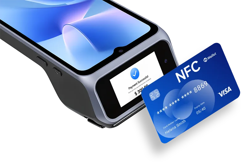 SM6 NFC handheld POS hardware for SoftPOS applications