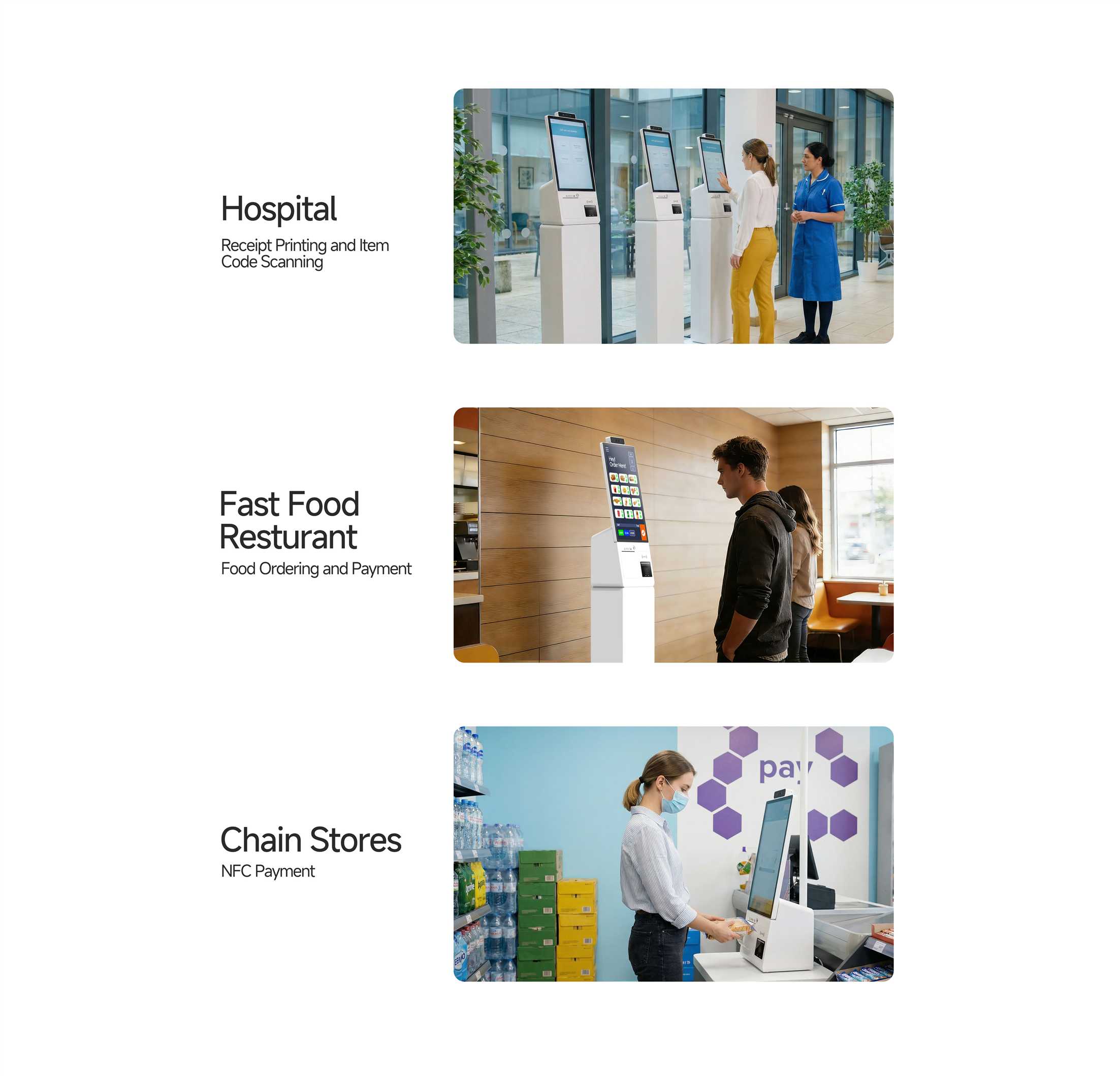 SUNTEK Self Service Kiosk SK1-15